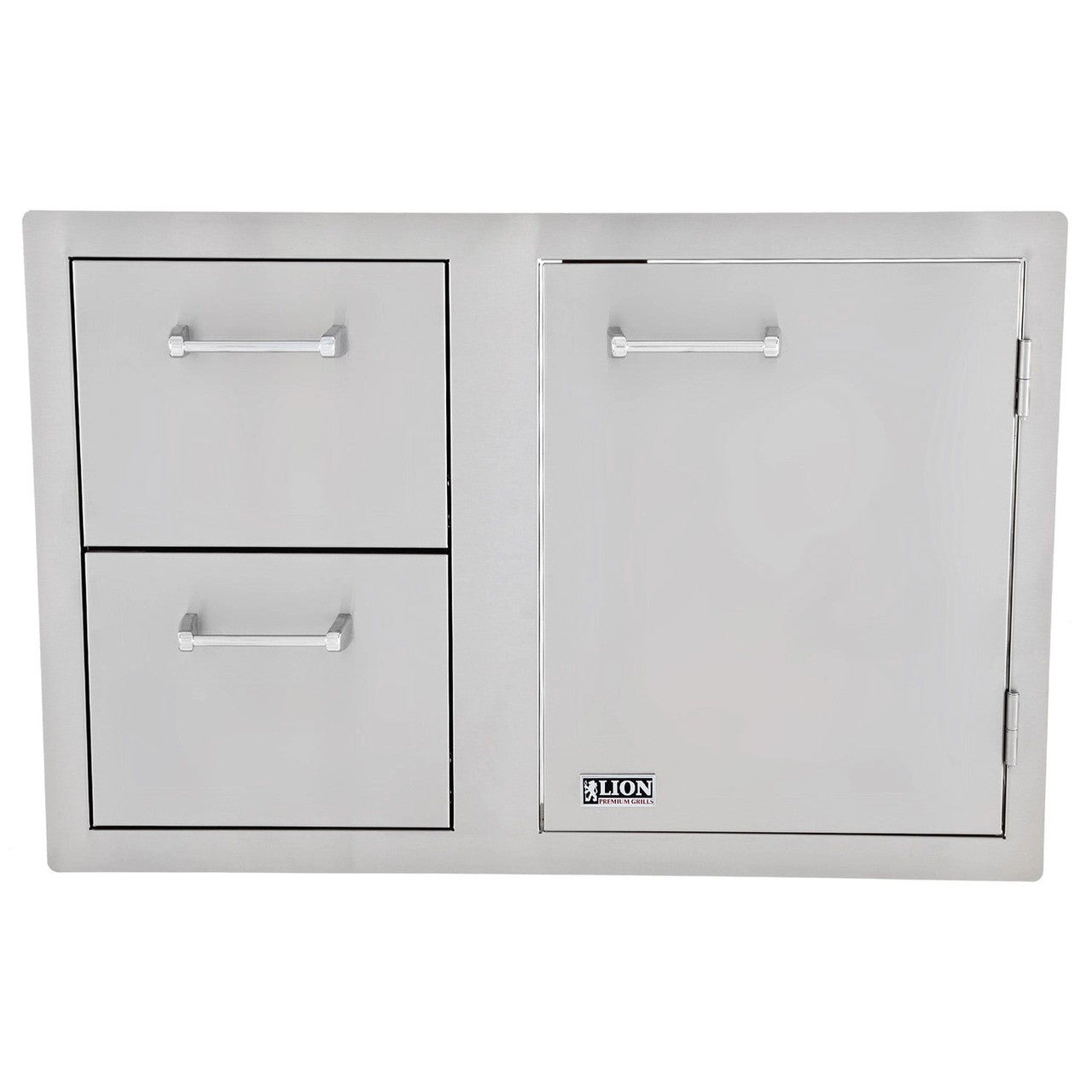 Lion Door and Drawer Combo with Towel Rack