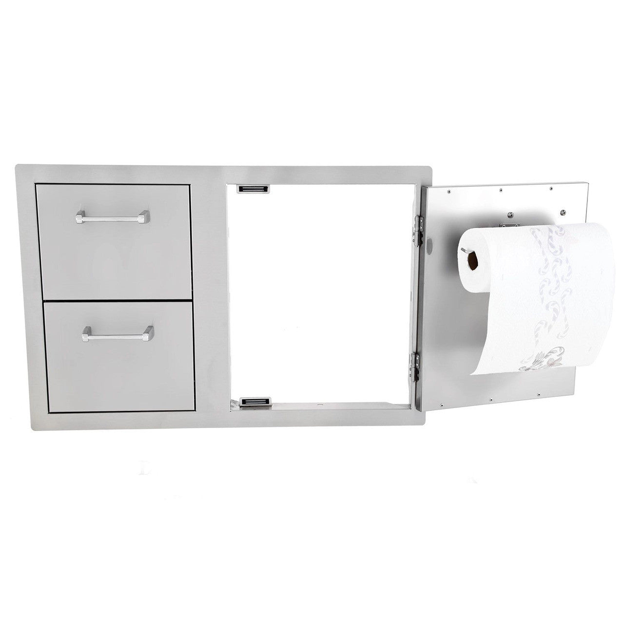 Lion Door and Drawer Combo with Towel Rack (L3320)