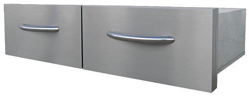 Cal Flame 2 Drawer Horizontal