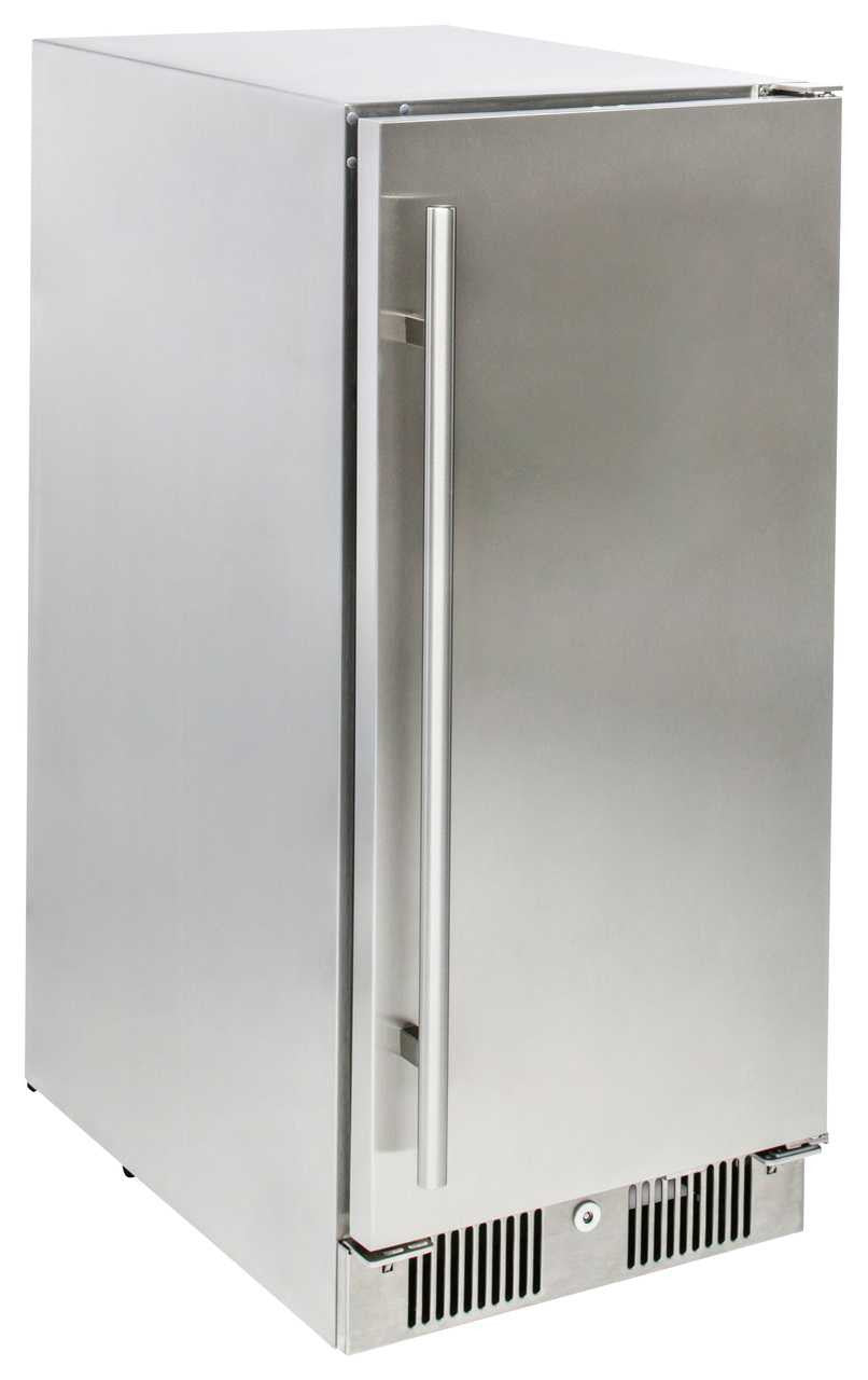 Blaze Outdoor Products BLZ-SSRF-15 Blaze 15-inch Outdoor Refrigerator DIY BBQ LLC
