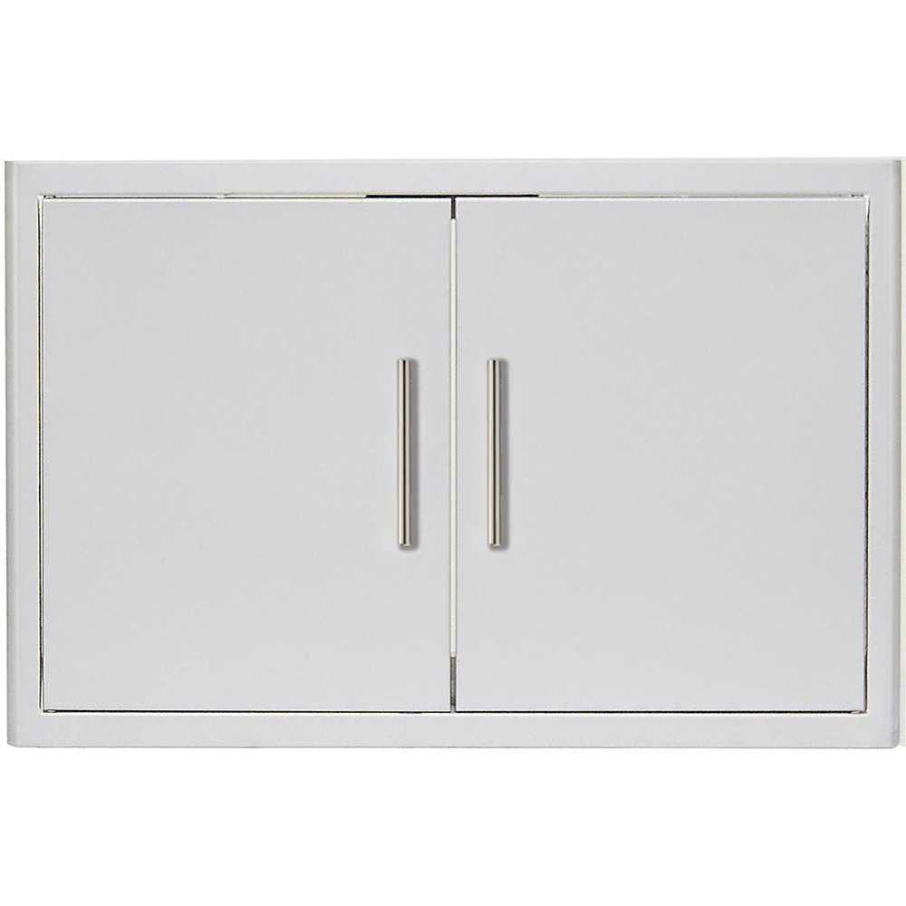 Blaze Outdoor Products BLZ-DRY-STG2-SC Blaze Stainless Steel Enclosed Dry Storage Cabinet with Shelf DIY BBQ LLC