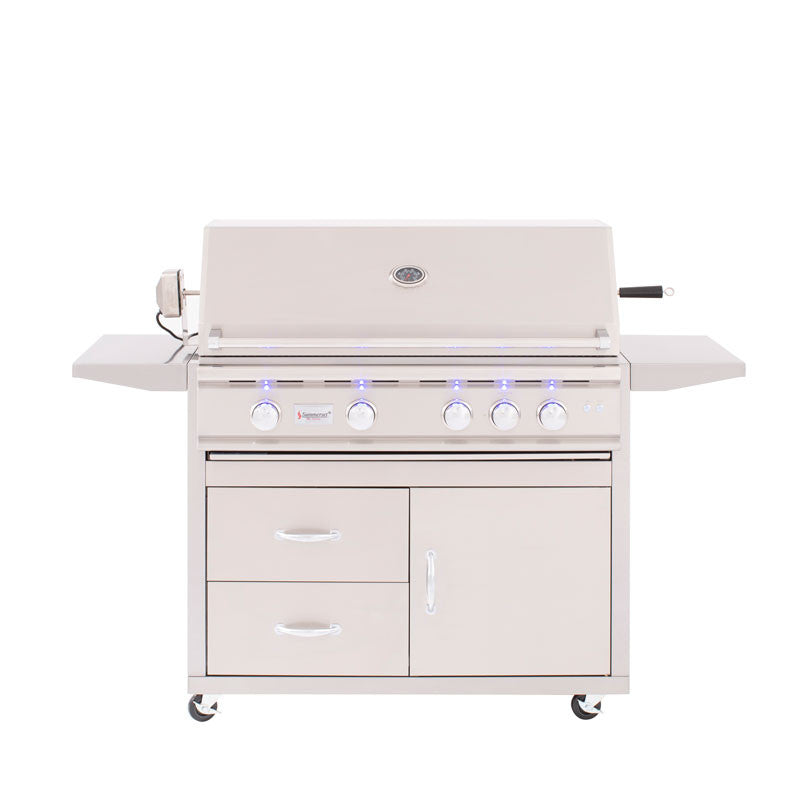 Fully Assembled Door & 2-Drawer Combo Cart for 38" TRL