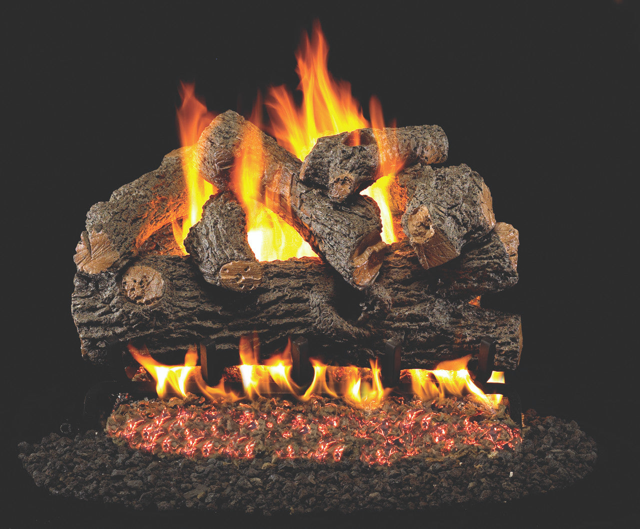 Real Fyre Royal English Oak Designer Vented Gas Logs (BD-30), 30-Inch