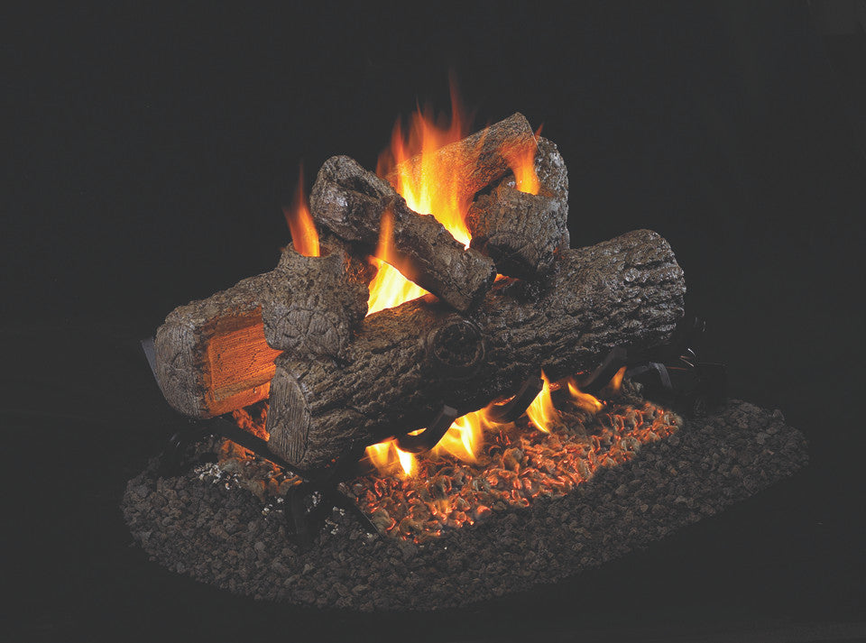 Real Fyre See-Thru Golden Oak Vented Gas Logs (R-2-36), 36-inch